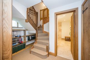 Second Staircase and Downstairs Shower Room- click for photo gallery